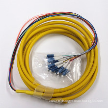 1m LC Upc to LC Upc PVC 9/125 OS2 Duplex Single-Mode 3.0mm Fiber Optic Patch Cable